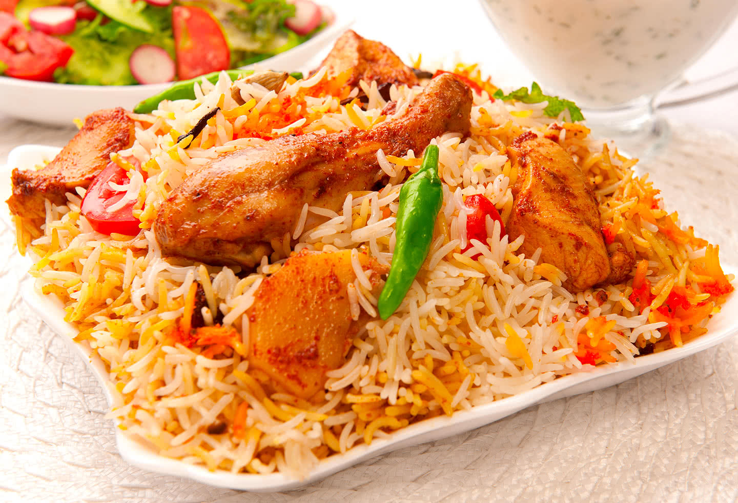 Poulet biryani